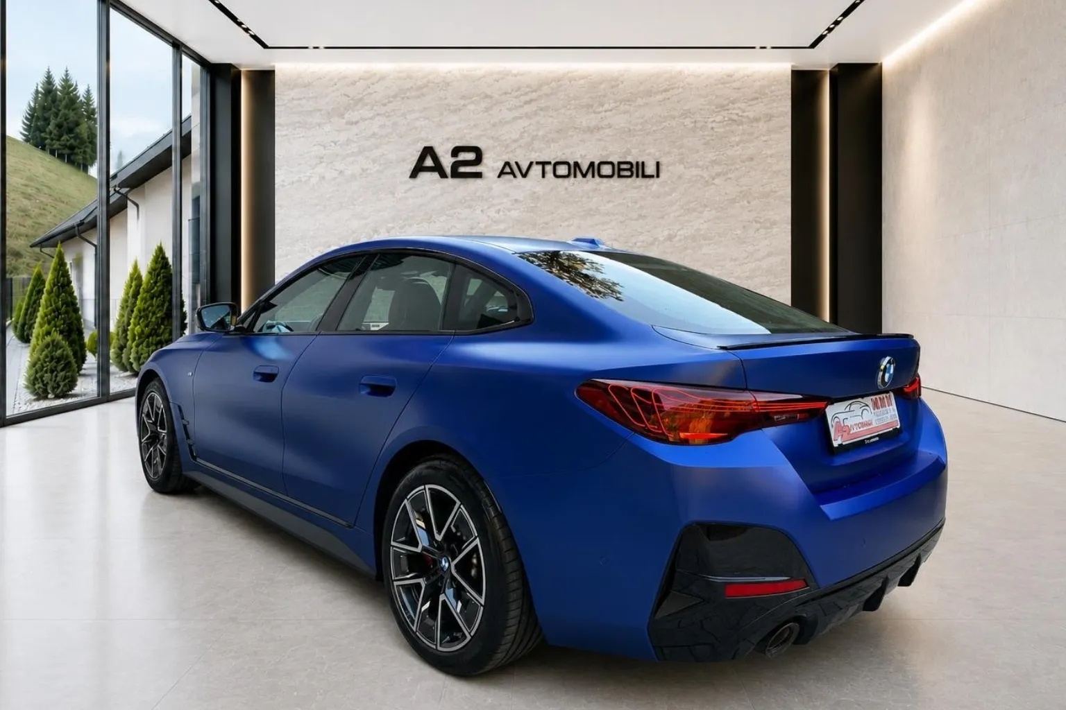 Zunanja slika - BMW serija 4 Gran Coupe: - 420d xDrive M.PRO-PERFORMANCE SEDEŽI-MAT-HARMAN- - 2