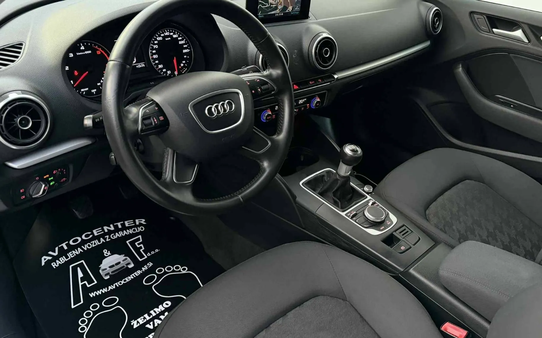Notranja slika - Audi A3 - 1.6 TDI-LIMO-NAVI-LIZING ZA TUJCE-PDC-TEMPOMAT- - 7