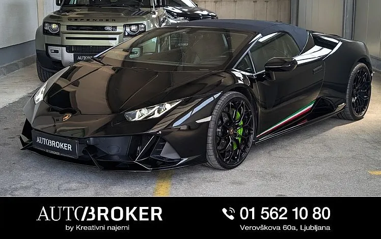 Zunanja slika - Lamborghini Huracan - EVO Spyder AWD NERRO - 1