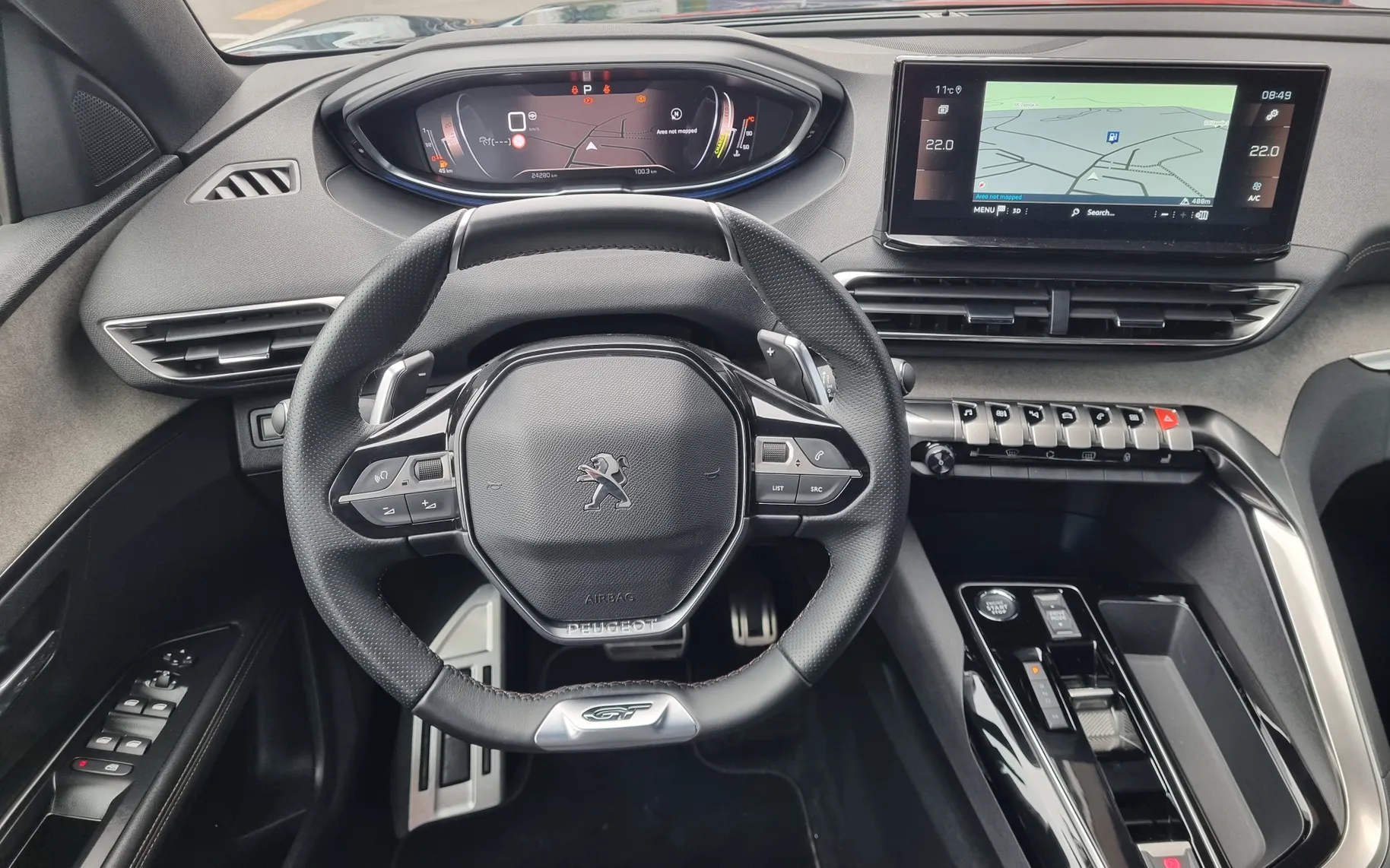 Zunanja slika - Peugeot 3008 - 1.2 MHEV 136 GT OPREMA Avtomatik - POTRJENA KNJIGA - 11