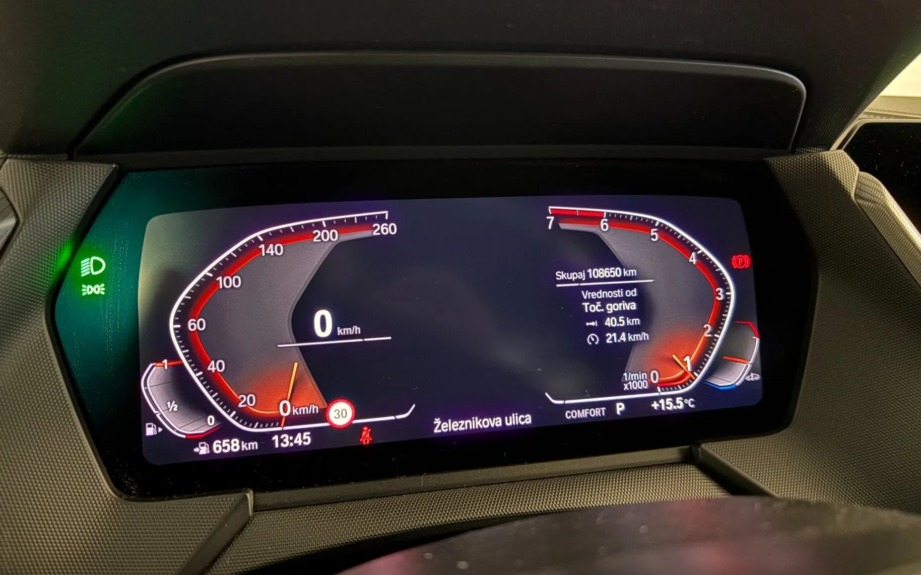 Notranja slika - BMW serija 2 Gran Coupe: - 218i |M|Laser|HUD|Temp.|Gretje|AmbientL|PDC|Navi - 10