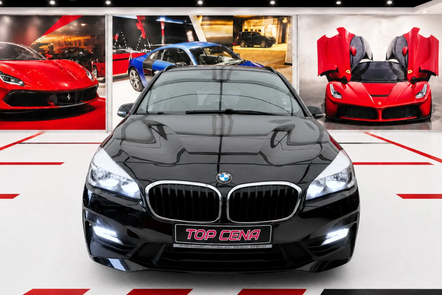 Zunanja slika - BMW serija 2 Gran Tourer: - 216d NOVI MODEL PDC ALU LED NAVI 1.LASTNIK-KOT-N - 2