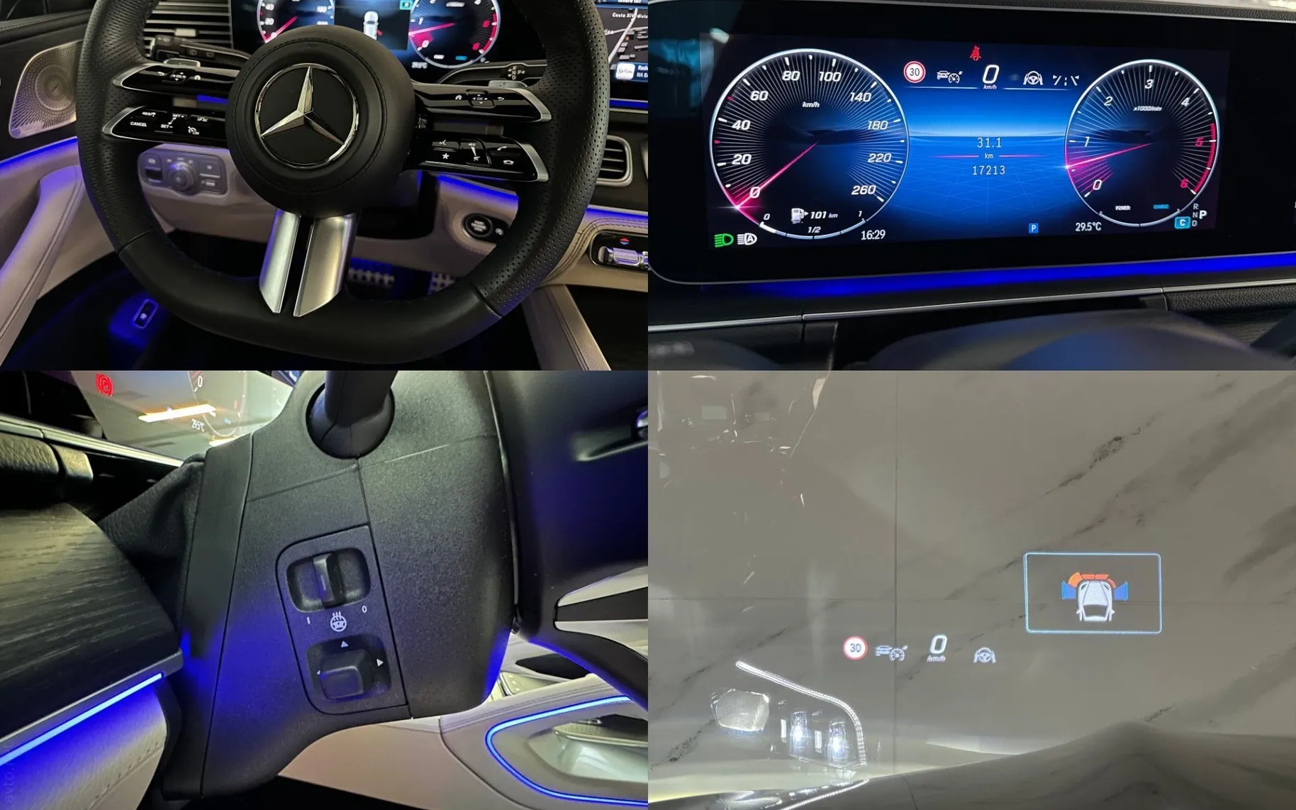 Notranja slika - Mercedes-Benz GLS-Razred - 450d|4M|AMG|Pano|Zračno|HUD|ACC|Kljuka|Webasto|3.. - 11