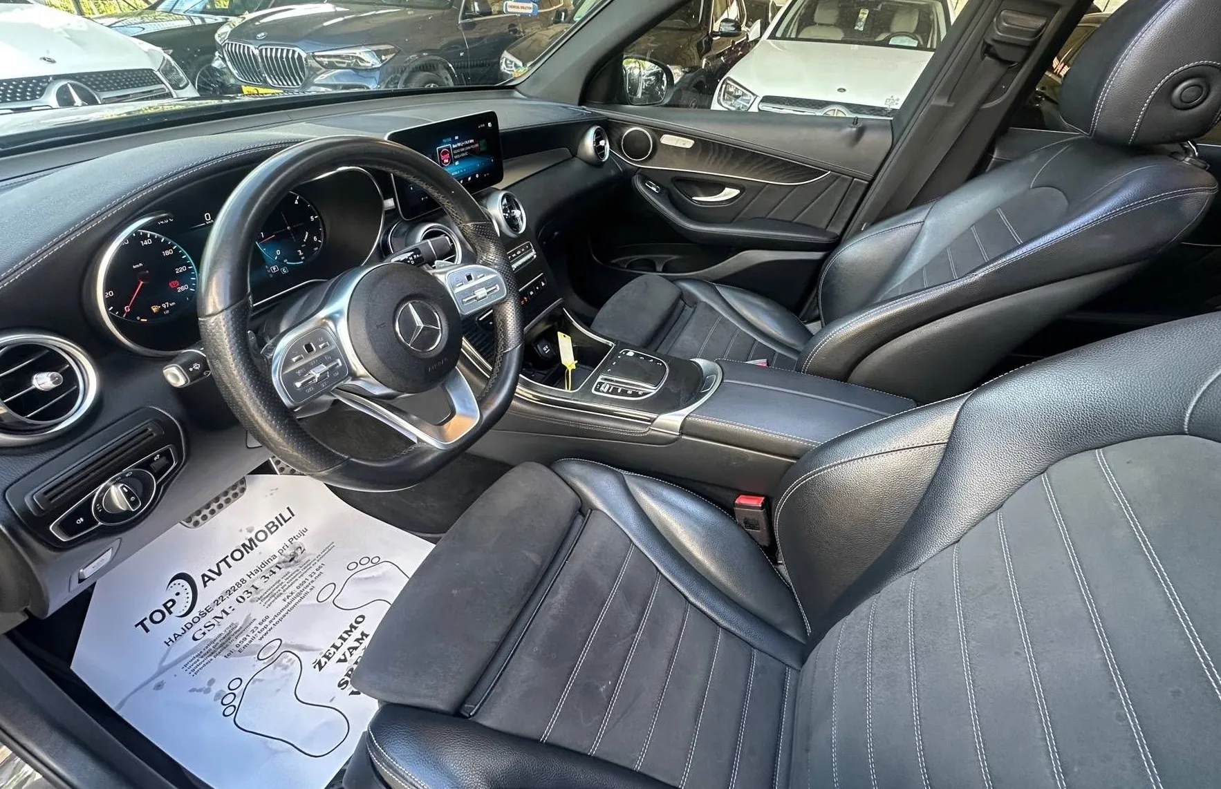 Zunanja slika - Mercedes-Benz GLC-Razred - 300d AMG LINE MULTIBEAM VIRTUAL RADAR TOP... - 13