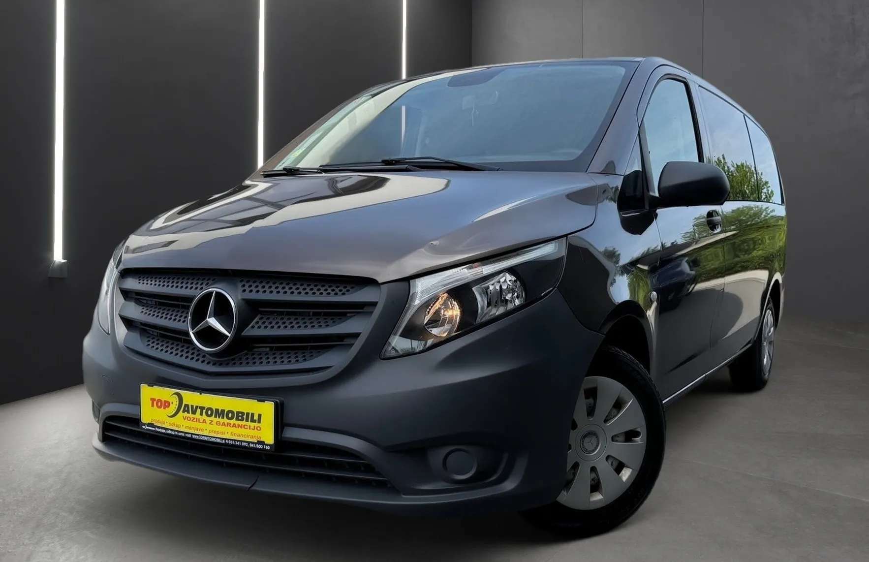 Zunanja slika - Mercedes-Benz Vito - Tourer 116 CDI DOLGI 9 SEDEŽEV NAVI PDC KLJUKA TOP - 1