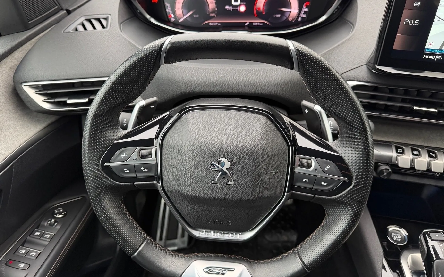 Notranja slika - Peugeot 3008 - 1.5 HDI Aut.GT-Line-SLO-Mrtvi kot-Aktivni tempom.. - 8