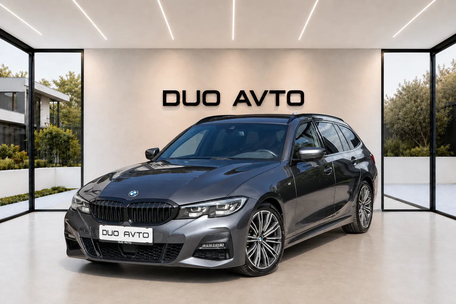 Zunanja slika - BMW serija 3 Touring: - 320D-M SPORT-VIRTUAL-KAMERA-USNJE-ACC-AMBILIGHT - 2