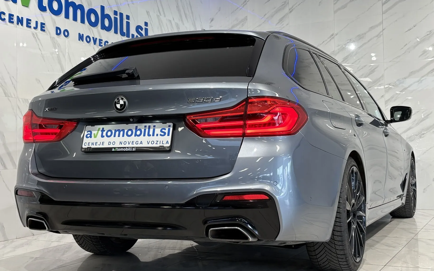 Zunanja slika - BMW serija 5 Touring: - 530d|xD|M|ACC|Laser|360K|HUD|BW|NightV|Zračno|TV| - 6