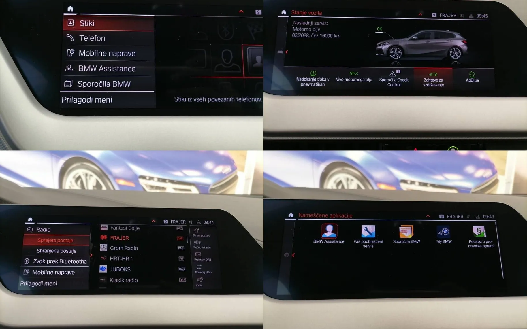 Notranja slika - BMW serija 1: - 116d FULL LED KAMERA PDC ALU SAMO 85000-KOT-NOV .. - 12