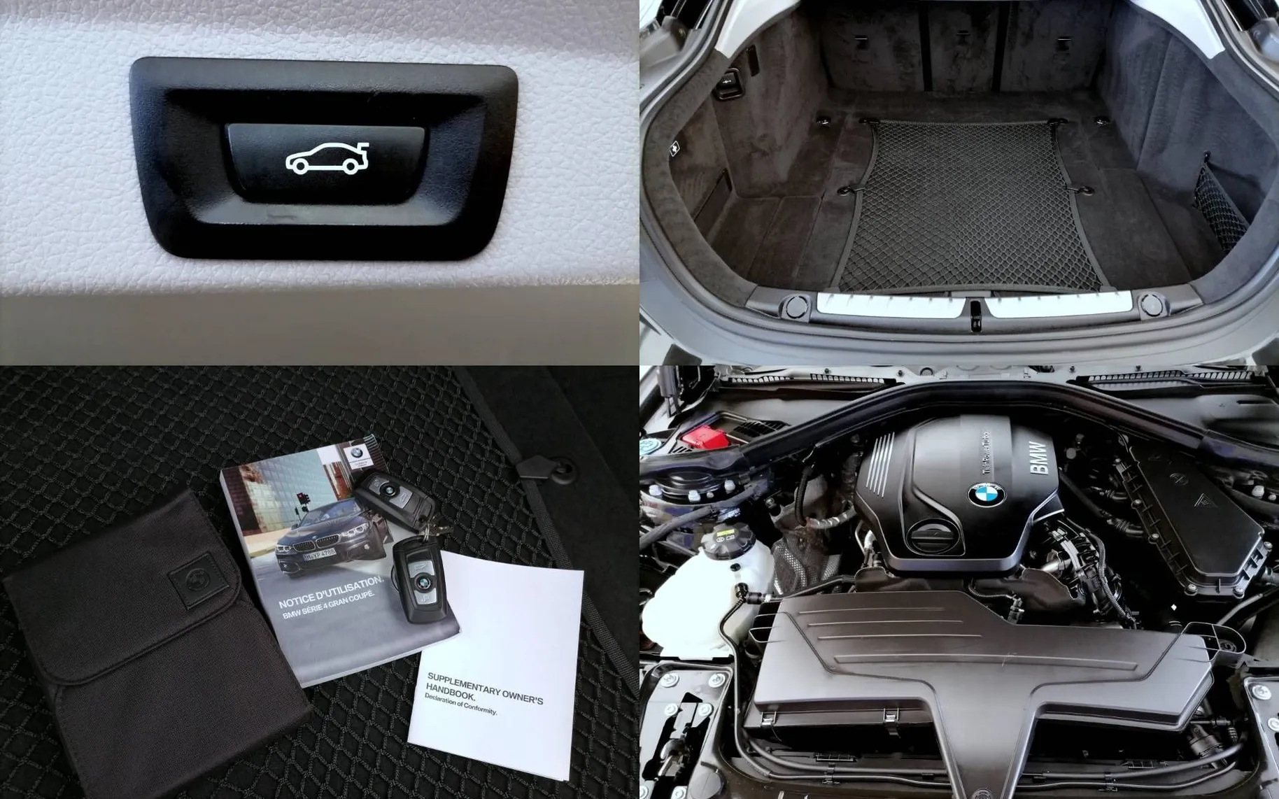 Notranja slika - BMW serija 4 Gran Coupe: - 418 D FULL LED NAVI 2XPDC ALU VRHUNSKI-1-LASTNIK.. - 12