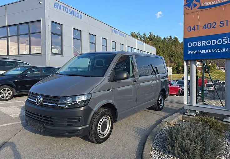 Zunanja slika - VW Transporter - T6 2.0 TDI 8+1 SEDEŽ KLIMA KLJUKA PARK SENZORJI... - 2