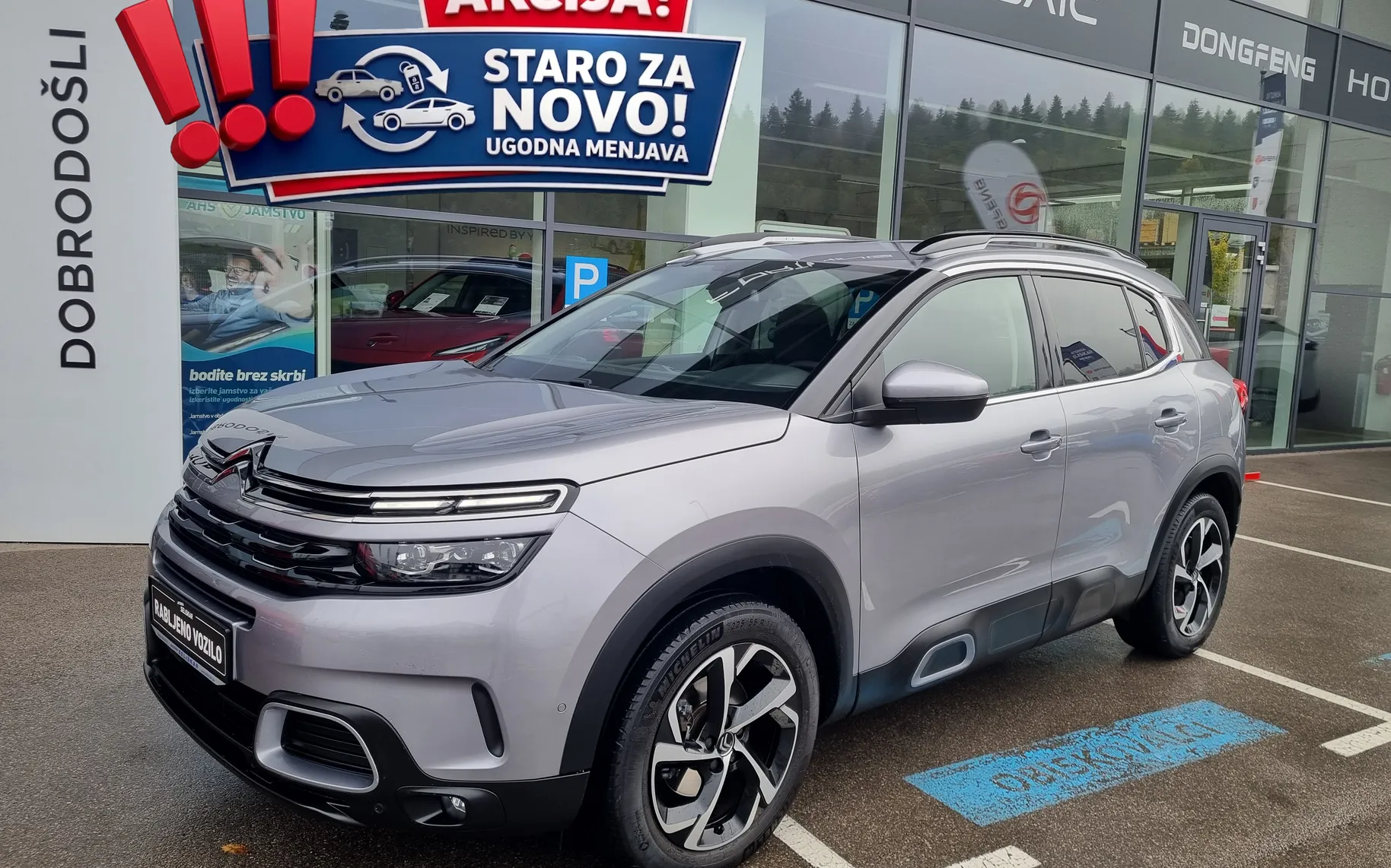 Zunanja slika - Citroën C5 - Aircross 1.5 HDI Shine - Avtomatik - SLOVENSKI + 1. LASTNIK - 19