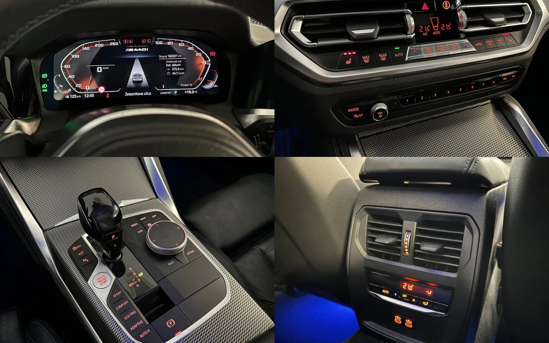 Notranja slika - BMW serija 4 Coupe: - M440i xDrive |Pano|ACC|HUD|360K|Memory|Harman| - 11