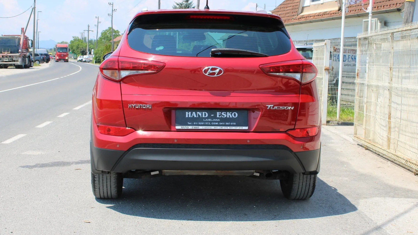 Zunanja slika - Hyundai Tucson - 1.7 CRDi Style DCT ALU PDC GRETJE SEDEŽEV - 5