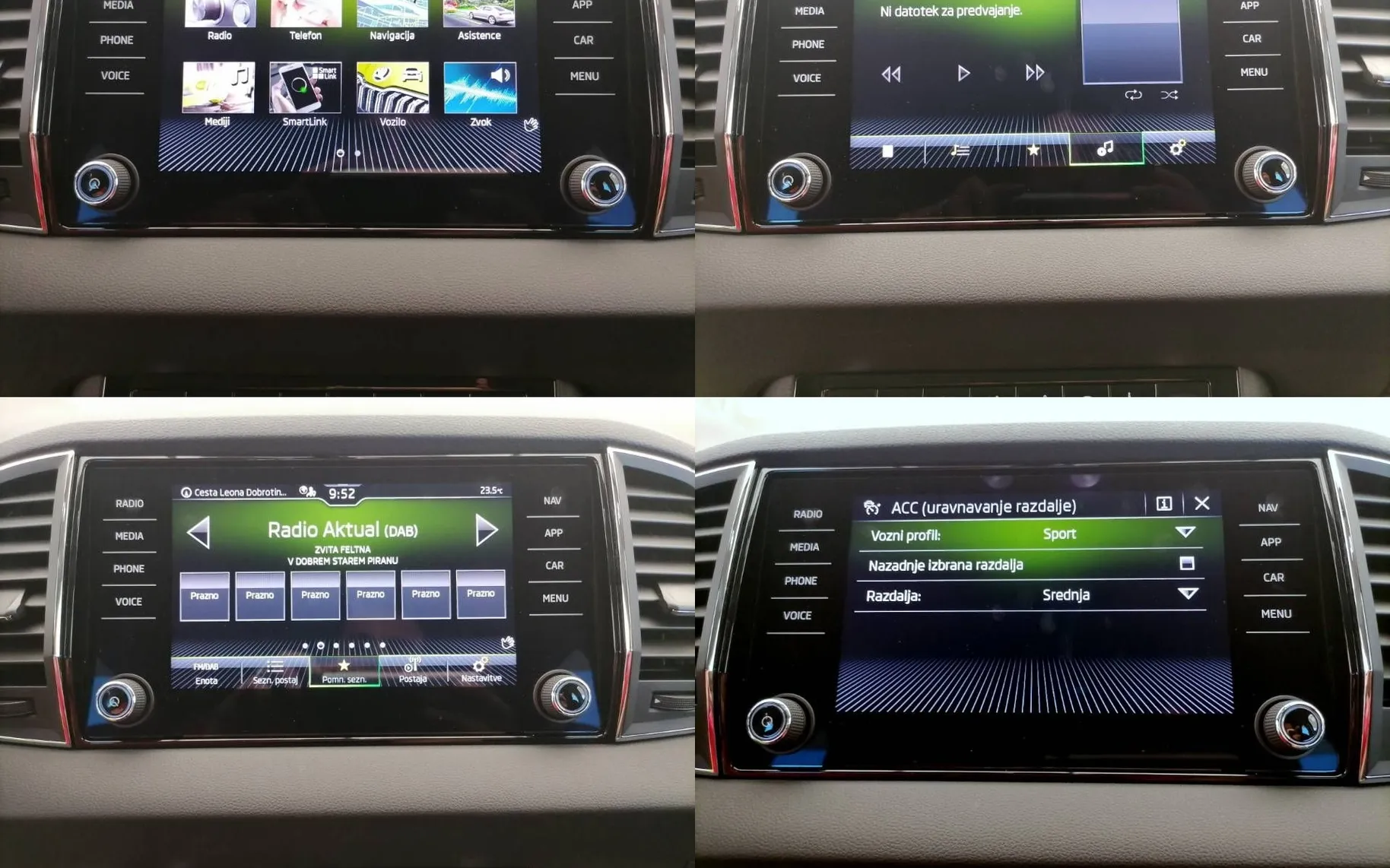 Notranja slika - Škoda Karoq - 2.0 TDI Sportline FULL LED KAMERA RADAR 1.LASTNIK - 9