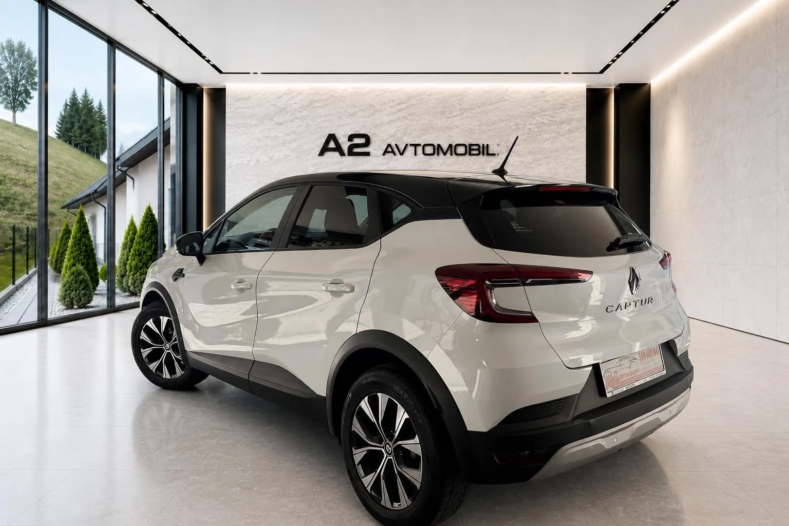 Zunanja slika - Renault Captur - TCe 90 1-lastnik-SLOVENSKI-PERLA BARVA-KOT NOV- - 2
