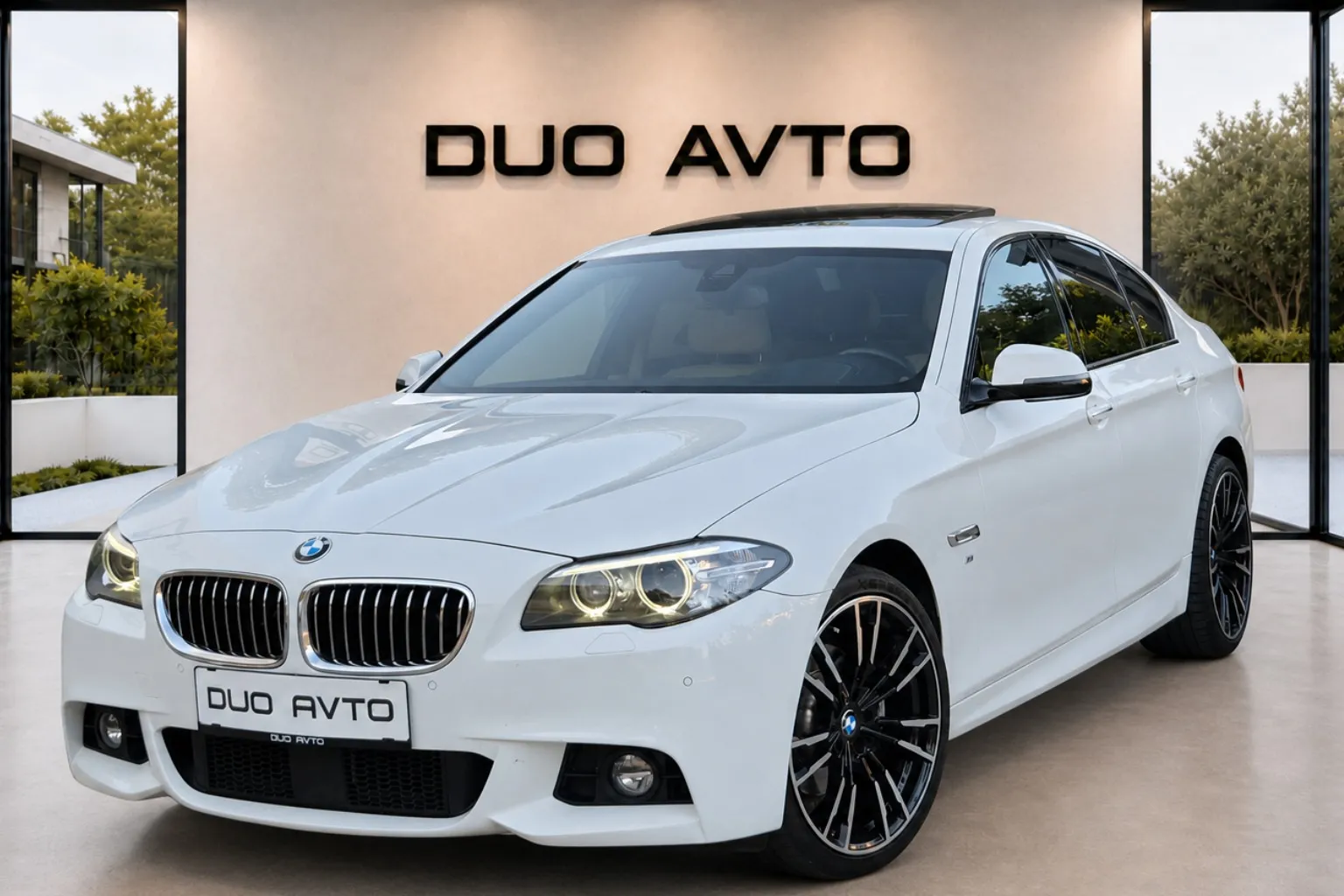 Zunanja slika - BMW serija 5: - 520D-M SPORT-HEAD UP-USNJE-ACC-NA OBROKE TUJCI - 2