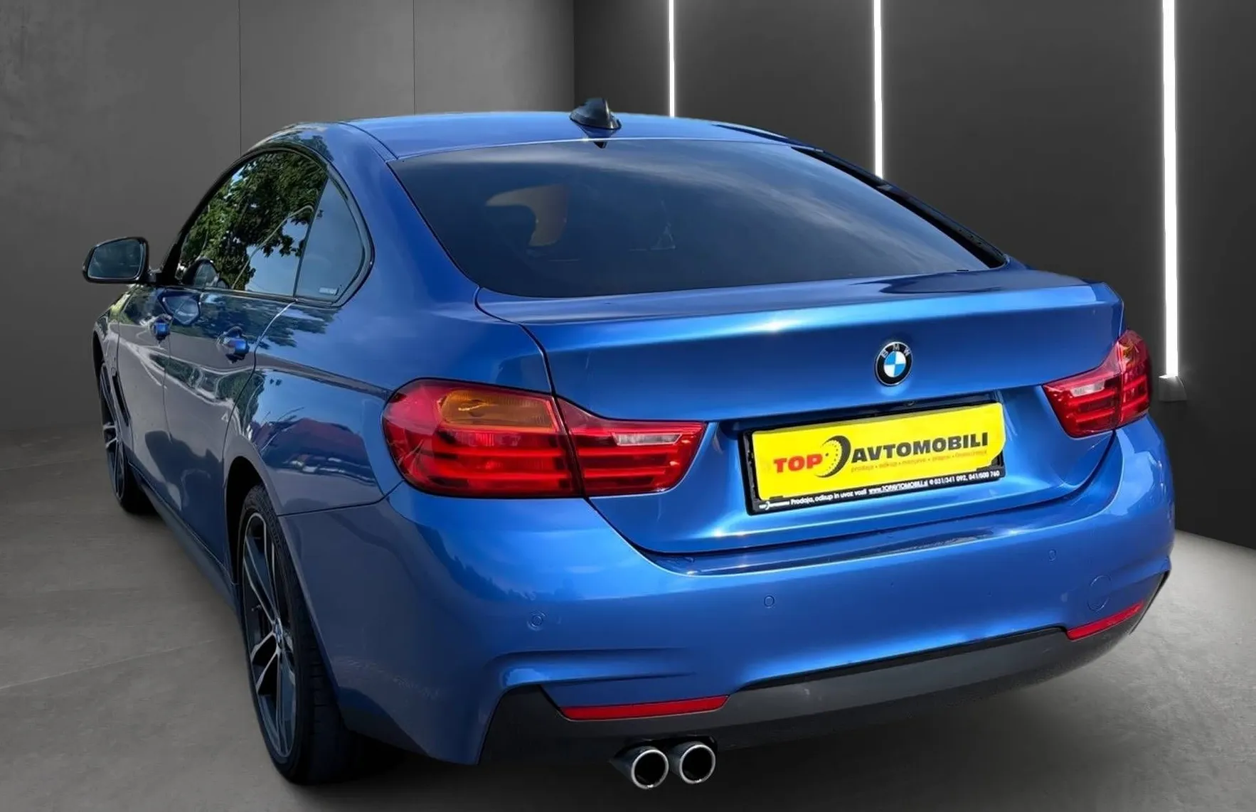 Zunanja slika - BMW Serija 4 - Gran Coupe: 420d xDrive M-SPORT PAKET LED NAVI TEMP KAM - 6