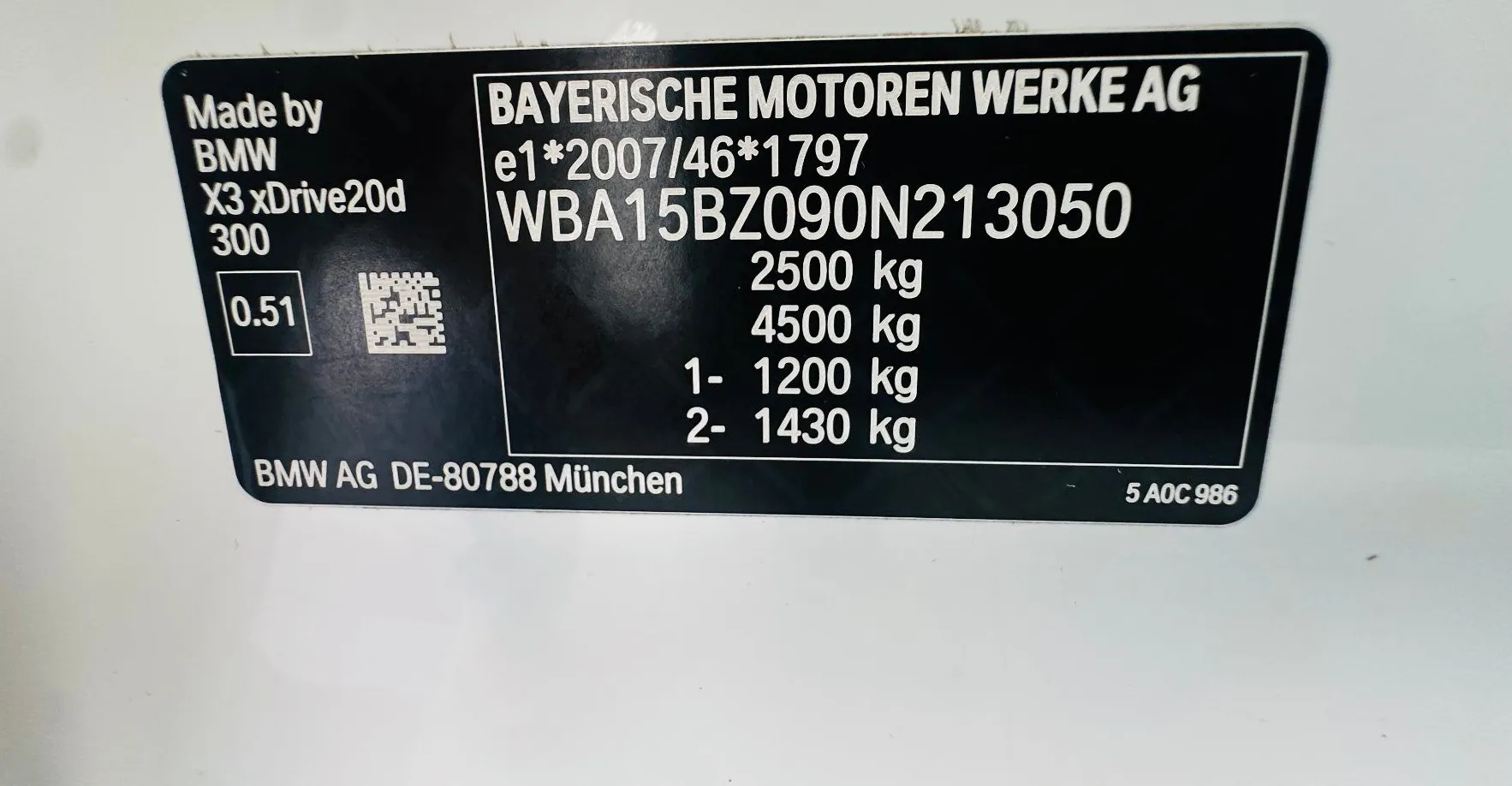 Zunanja slika - BMW X3 - serija : XDRIVE 20D M SPORT.KAMERA.LED.USNJE.140 KW - 11