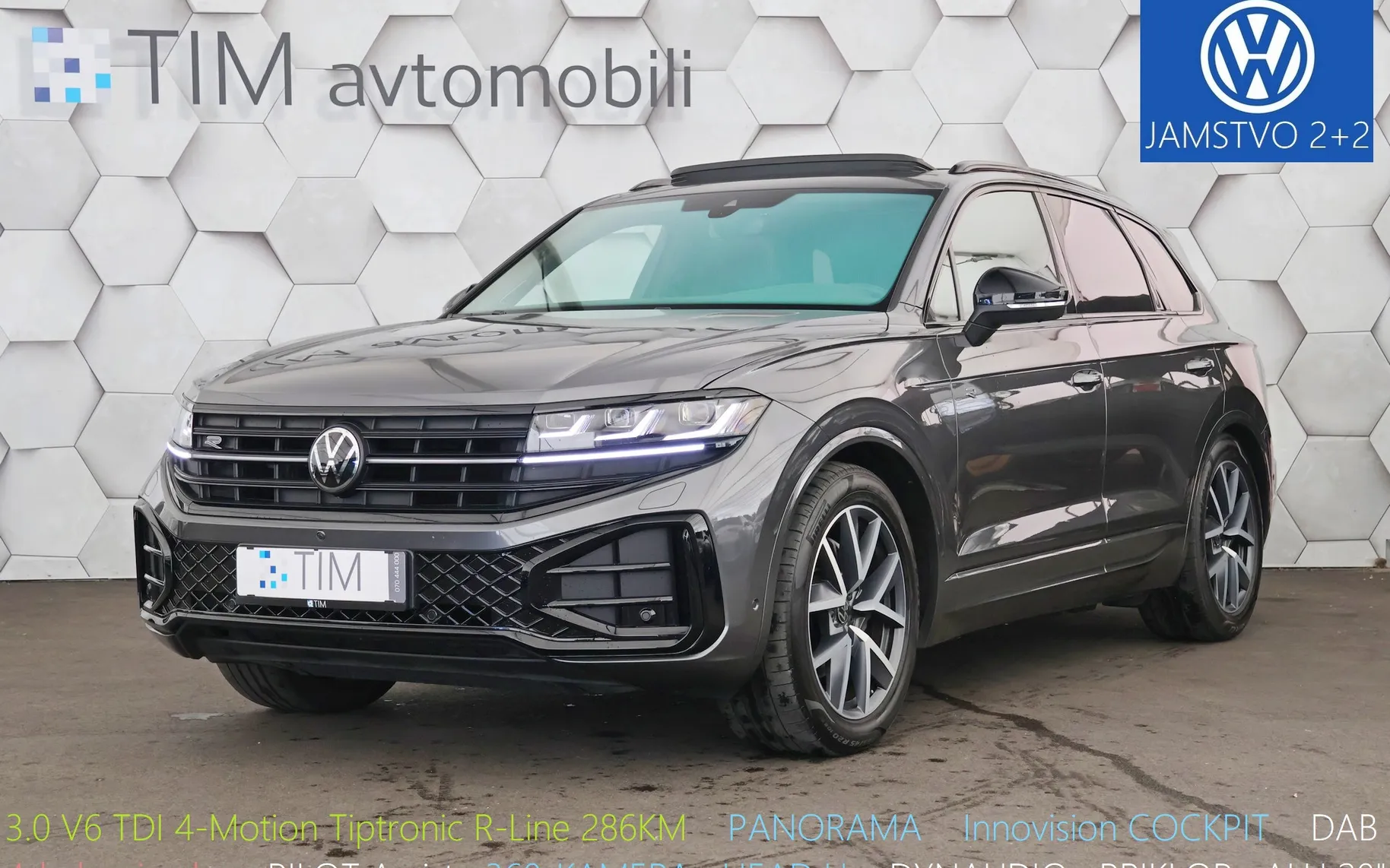 Zunanja slika - Volkswagen Touareg - 3.0 V6 TDI 4-Motion Tiptronic R-Line 286KM - 1