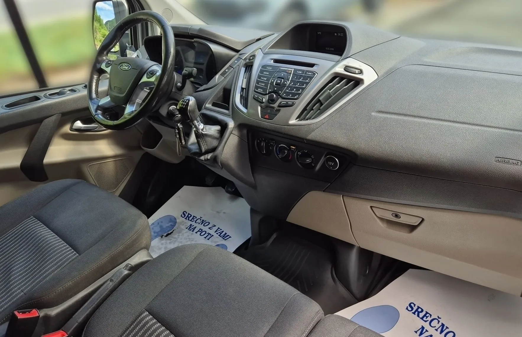 Zunanja slika - Ford E-Transit Custom - Transit Custom KOMBI FURGON TREND 2.0 170PS M6 L1-SLO-1.LAST-VK - 14