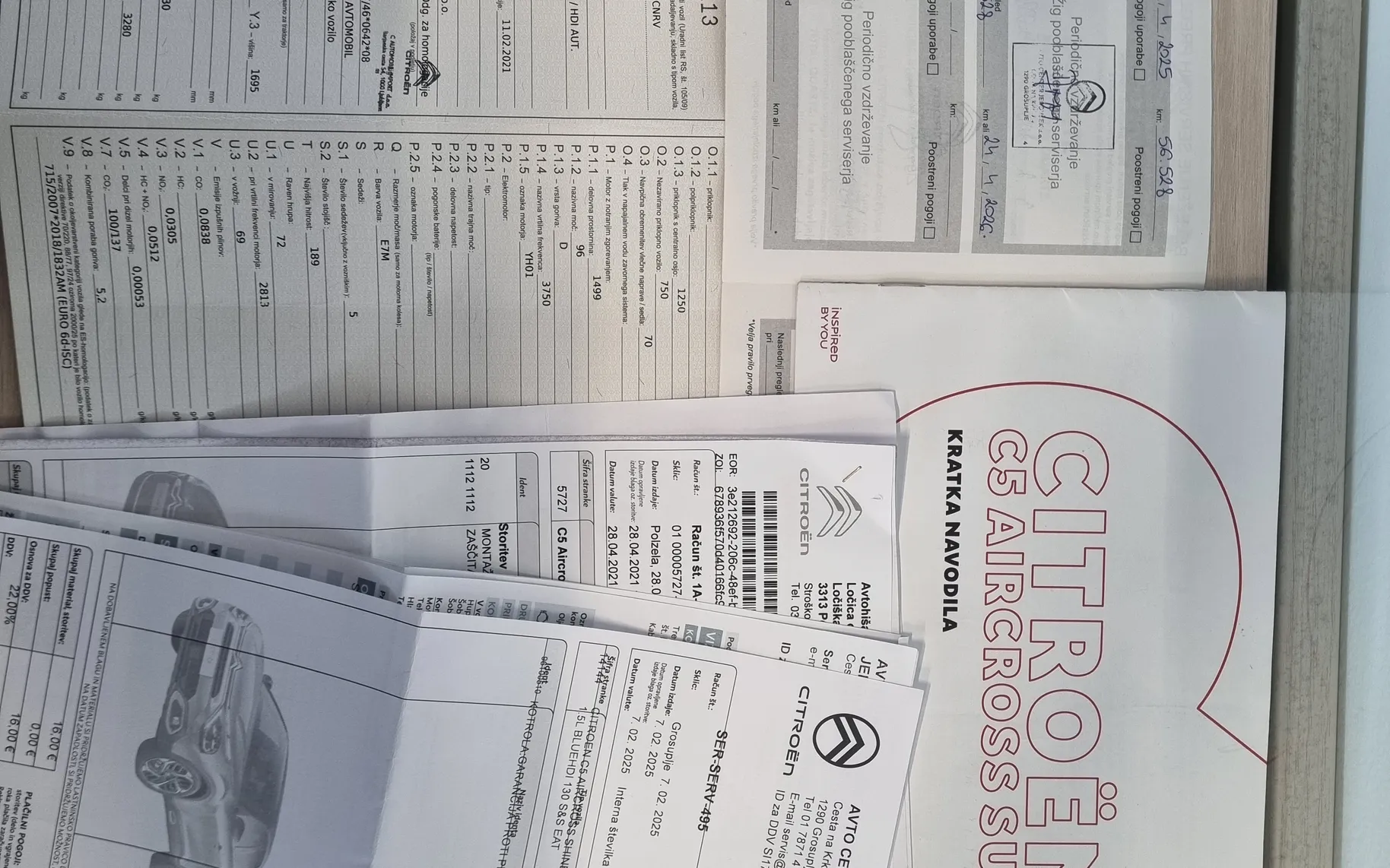 Zunanja slika - Citroën C5 - Aircross 1.5 HDI Shine - Avtomatik - SLOVENSKI + 1. LASTNIK - 16