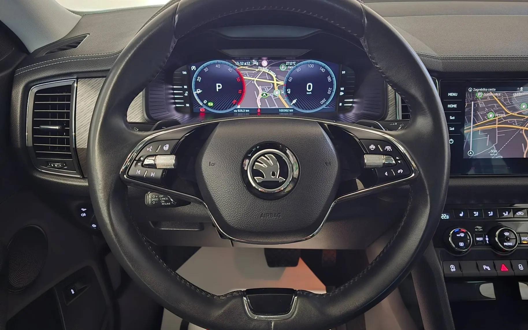 Notranja slika - Škoda Kodiaq - 2.0 TDI Style DSG- Matrix.virtual.kamera.asistence - 12