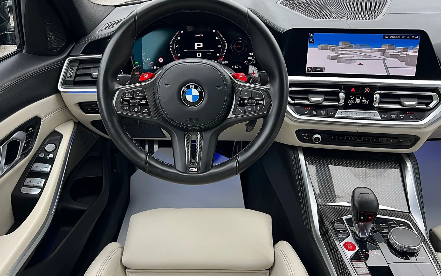 Zunanja slika - BMW M3 - COMPETITION xDRIVE AUT. BLACK EDITON LASER ACC - 15