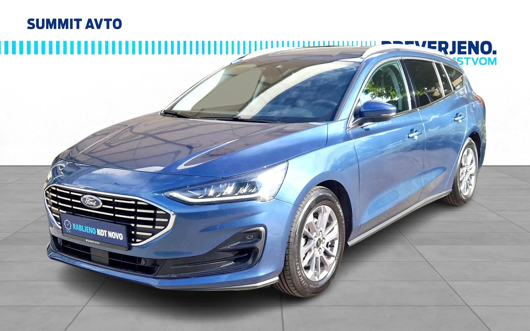 Zunanja slika - Ford Focus - 1.5 EcoBlue Titanium AVT8-SLO-1.L-LED-NAVI-TEMPOMA - 1