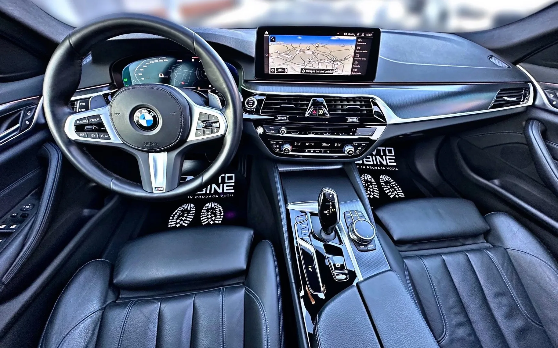 Notranja slika - BMW serija 5 Touring: - 520D•M PAKET•PANO•NARDO•FACELIFT•LED•KOT NOV - 10