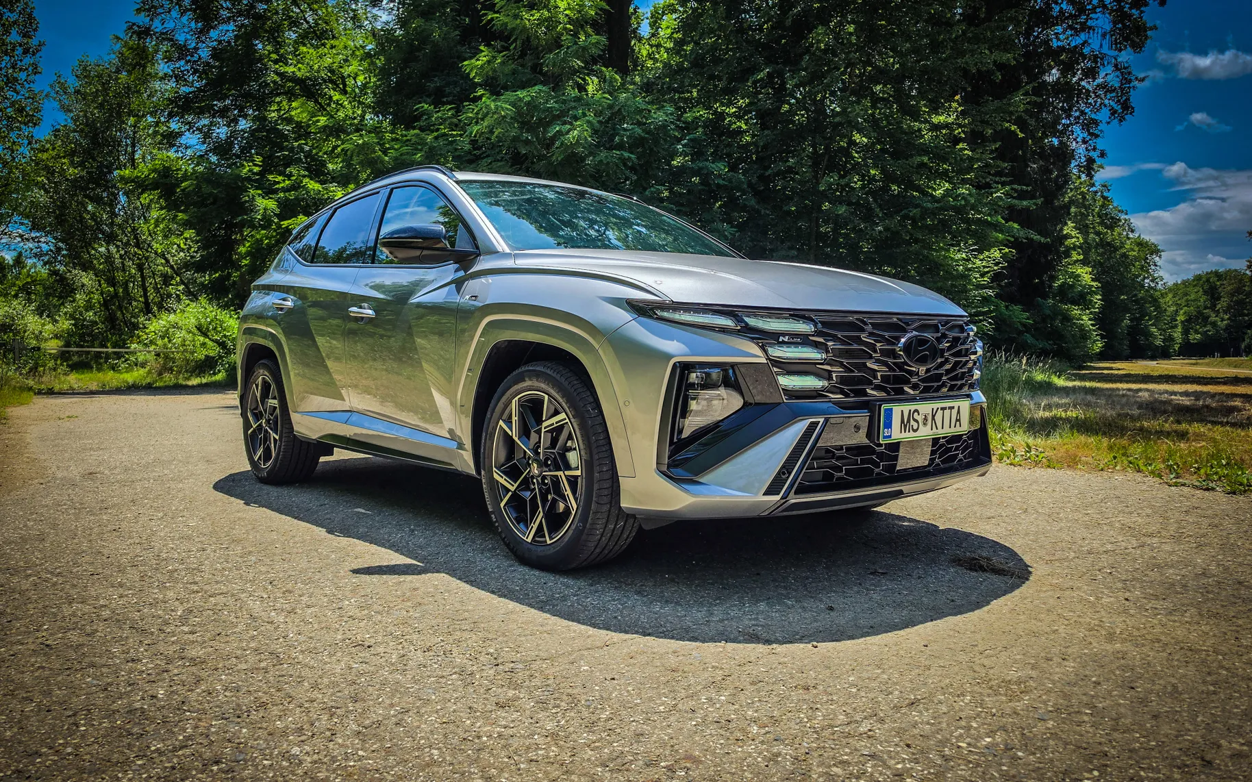 Zunanja slika - Hyundai Tucson - 1,6 T-GDI Hybrid N-line Avt. - 1