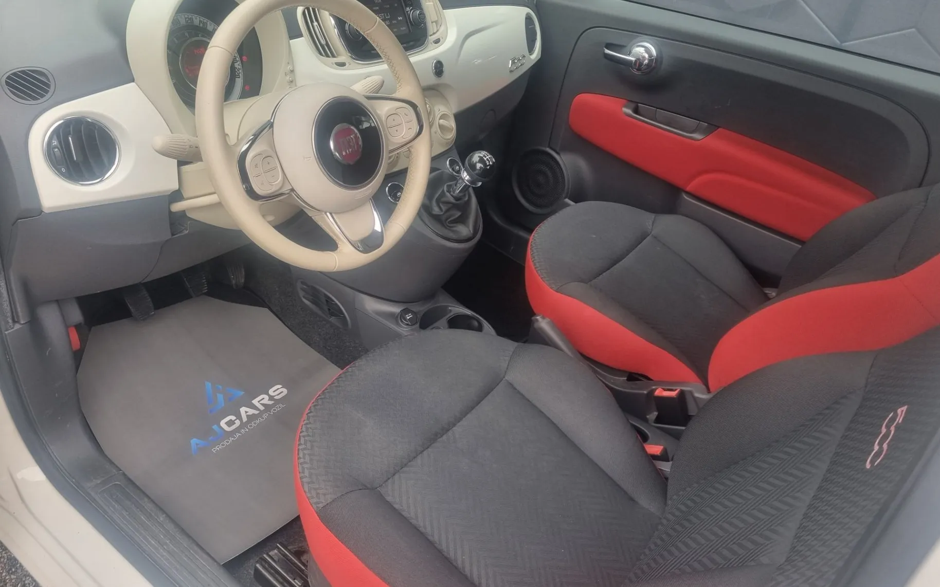 Zunanja slika - Fiat 500 - 1.2 8v Gucci-2×Led-USB-Alu15-Velik servis... - 8