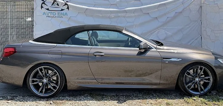 Zunanja slika - BMW serija 6 Cabrio: - 650i M -LED-HEADUP-MEMORY-MASAŽA-GRETJ.+HLAJ. - 5