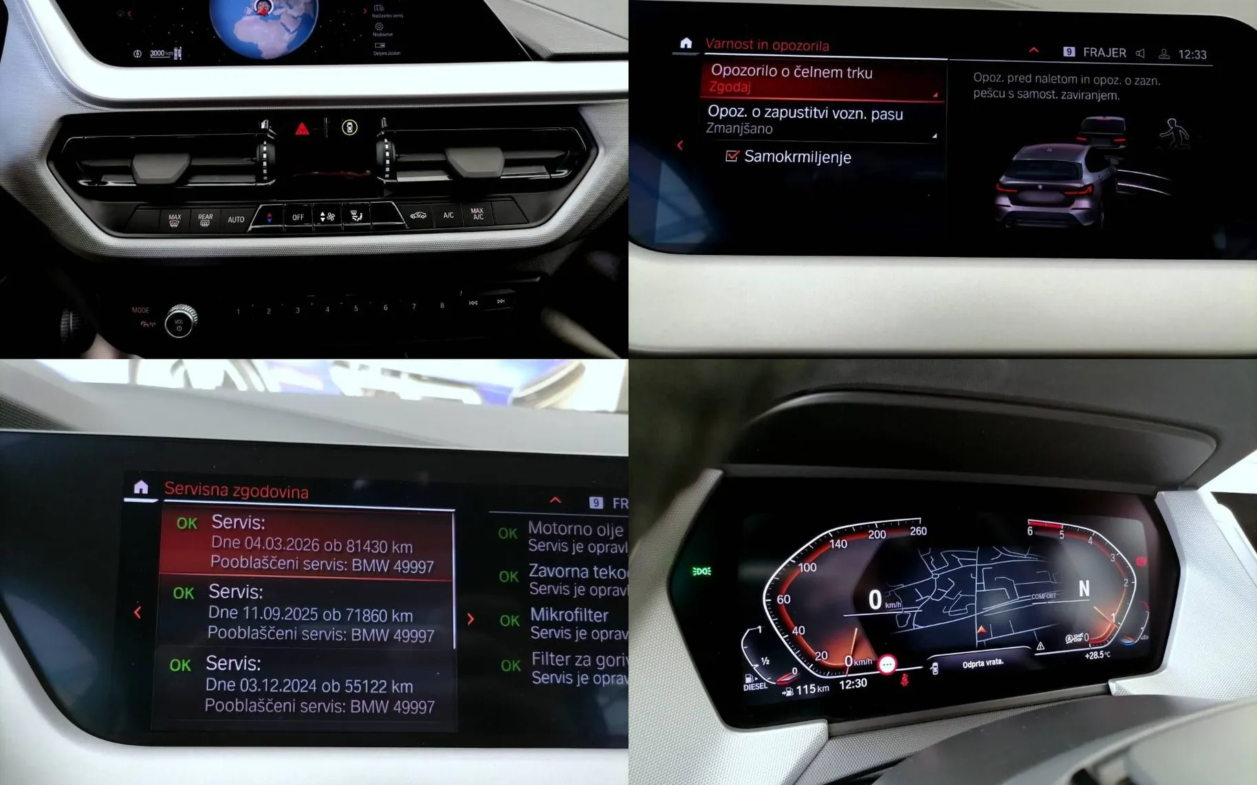 Notranja slika - BMW serija 1: - 116d FULL LED ALU PDC 1.LASTNIK-KOT-NOV-81000KM - 10