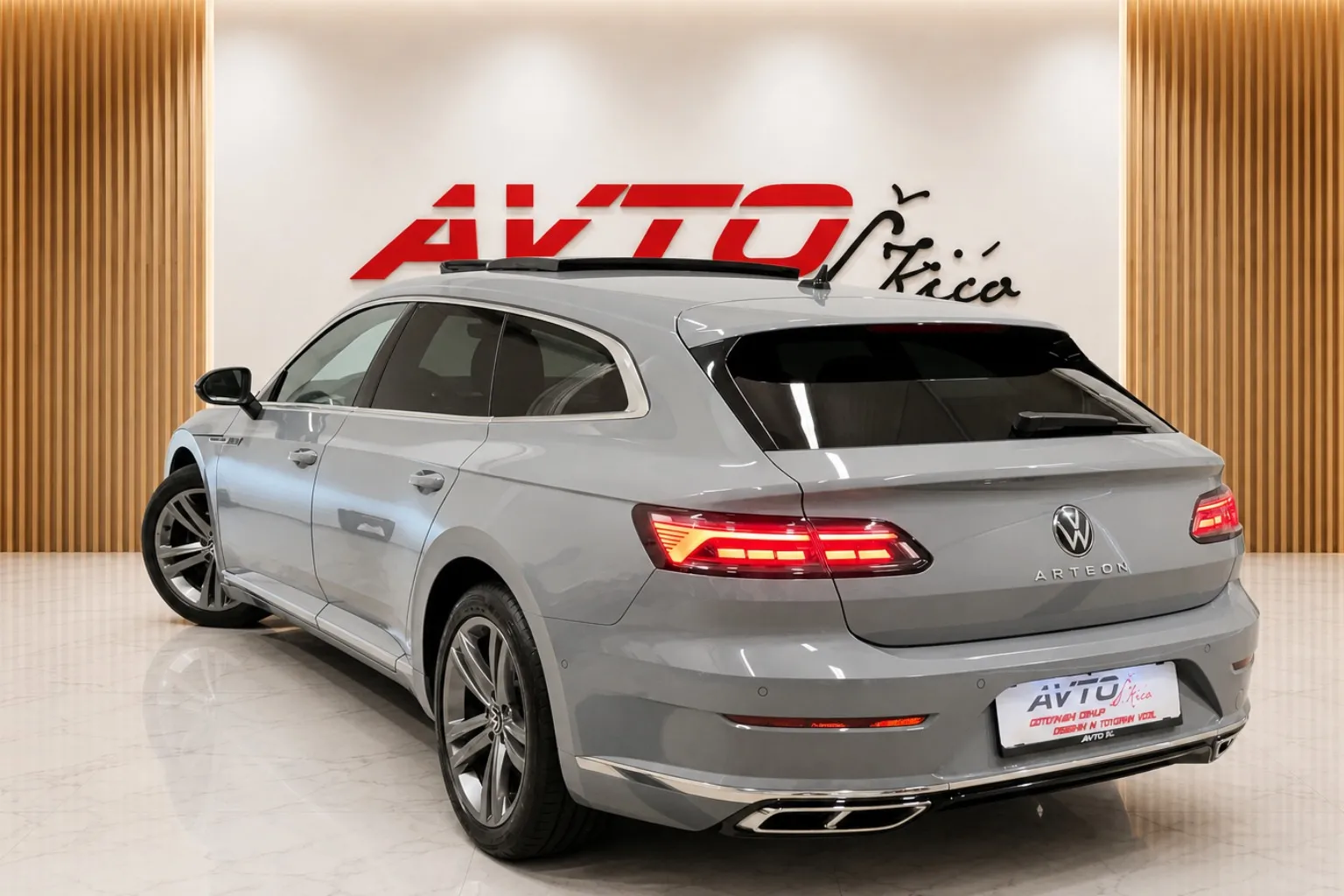 Zunanja slika - Volkswagen Arteon Shooting Brake - 2.0 TDI-R-LINE-PANORAMA-VIRTUAL-ACC-KAMERA-NAVI-.. - 5