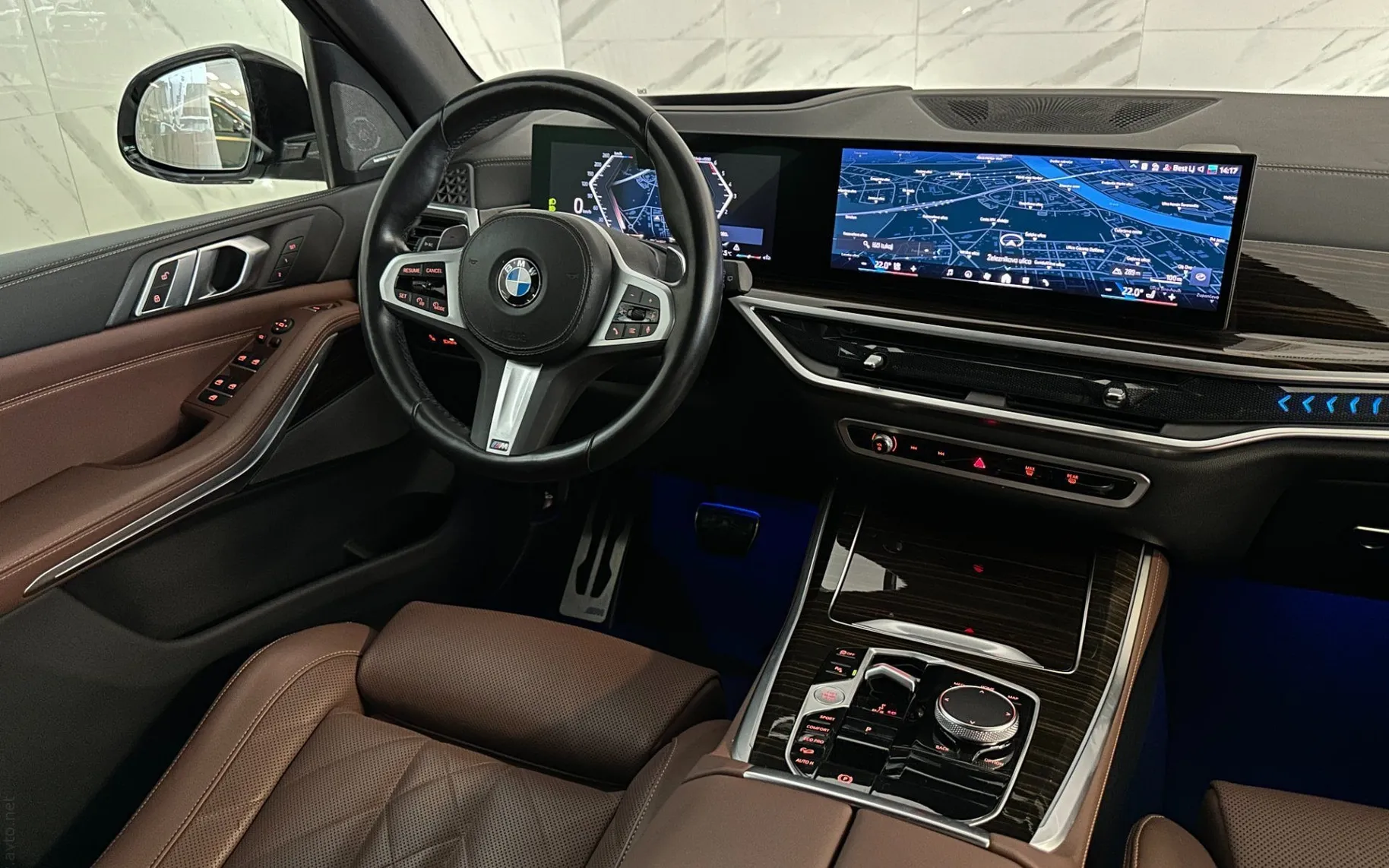 Notranja slika - BMW serija X5: - xDrive30d|M-Pro|R22|IconcG|Kljuka|HUD|Harman|360K. - 12
