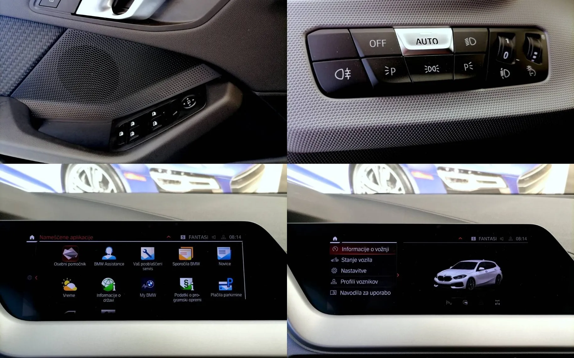 Notranja slika - BMW serija 1: - 116i  FULL LED VIRTUAL PDC ALU PERLA BELA KOT-NOV - 10
