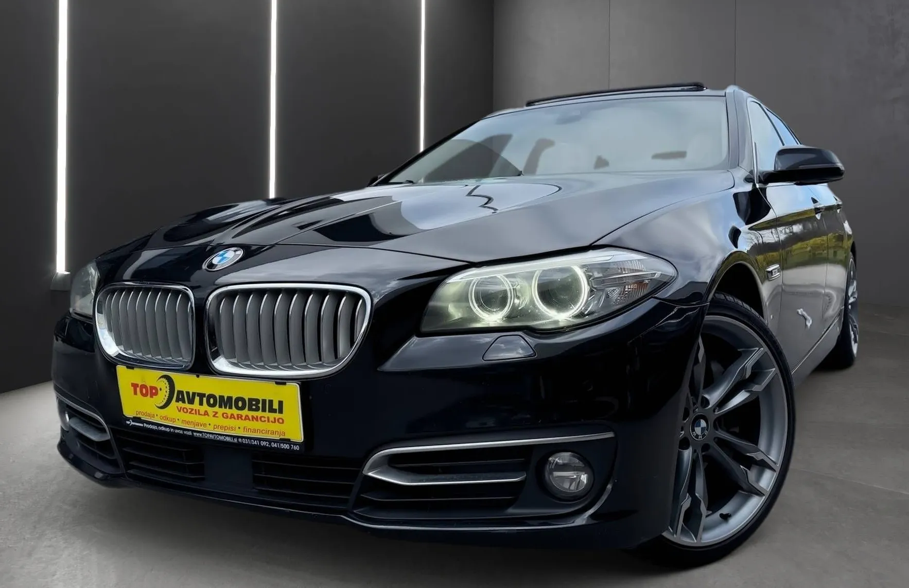 Zunanja slika - BMW Serija 5 - Touring: 525d xDrive BI-XENON ACC NAVI PDC PANO KAM TOP - 1