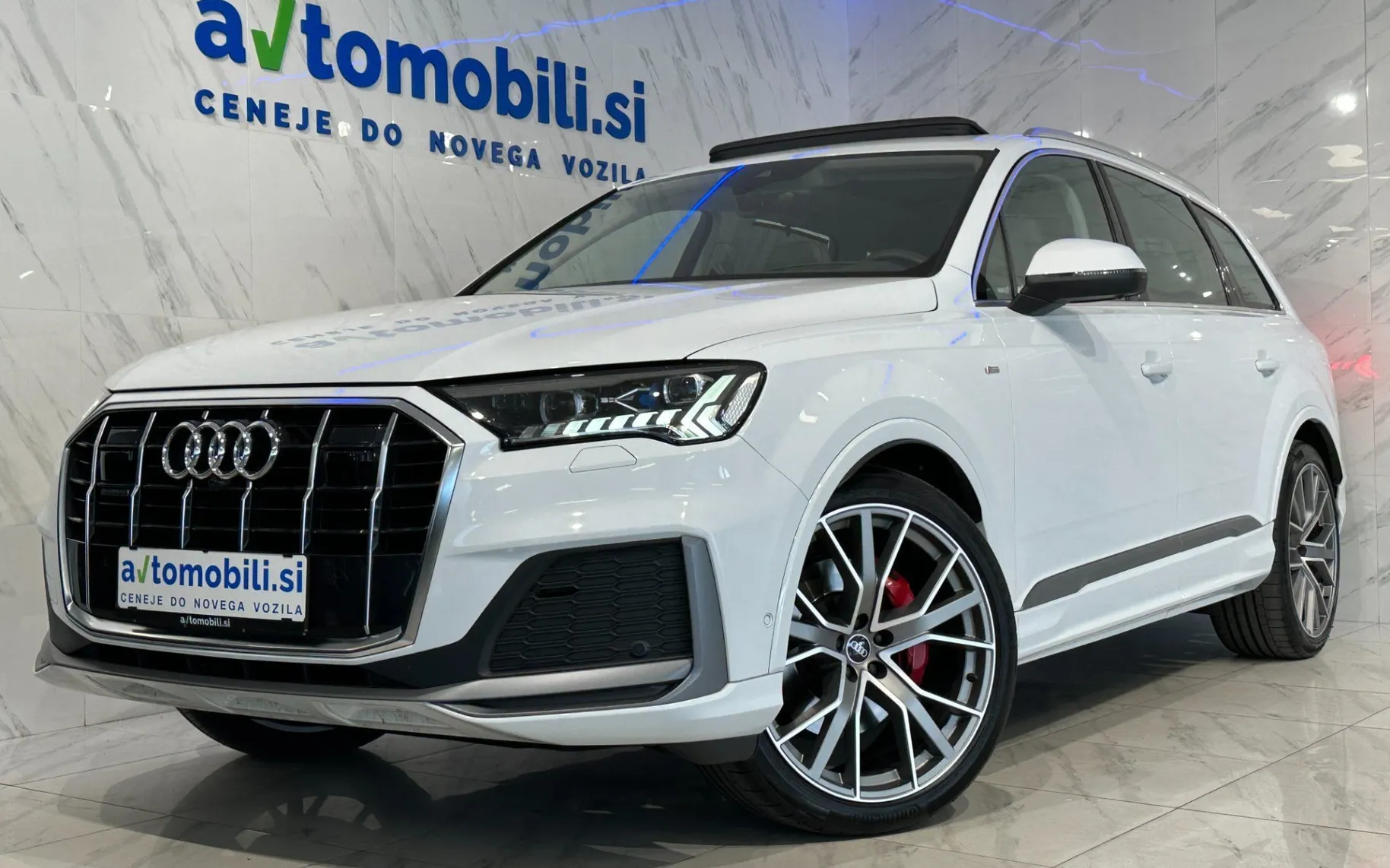 Zunanja slika - Audi Q7 - 50TDI|Q|S-Line|Pano|Air|Masaža|Hlaj|360K|4WS|HUD| - 1