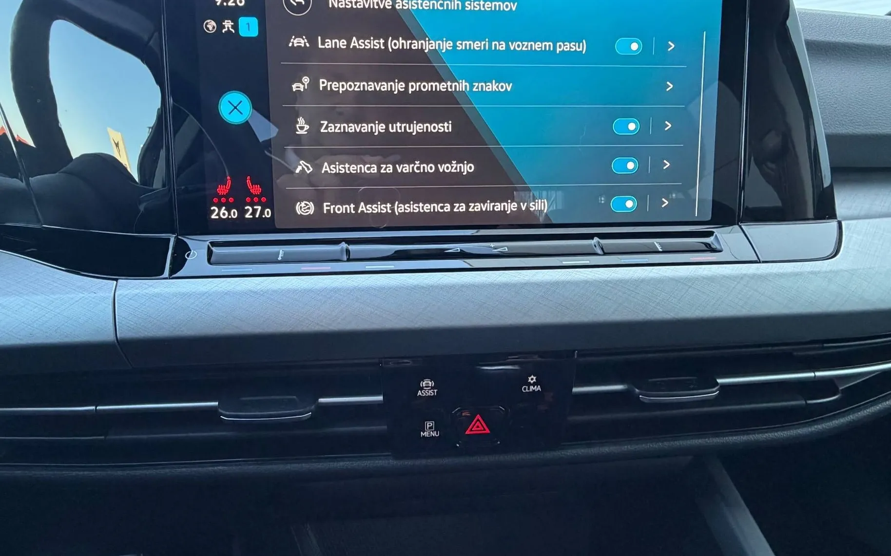 Notranja slika - Volkswagen Golf - 1.5 TSI ACT BMT Life-IQ Light-PDC-Vzvratna kamera. - 11