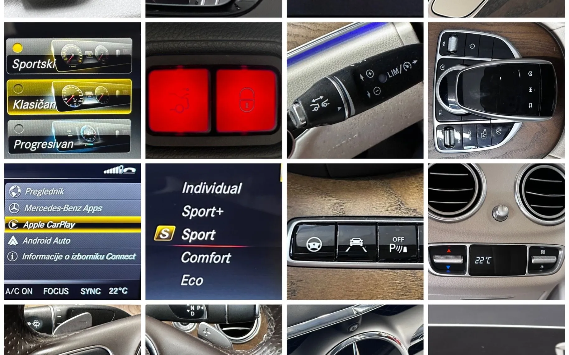 Notranja slika - Mercedes-Benz E-Razred - E 220 d 4MATIC AMG+MULTIBEAM+VIRTUAL+360KAMERA+1 - 12