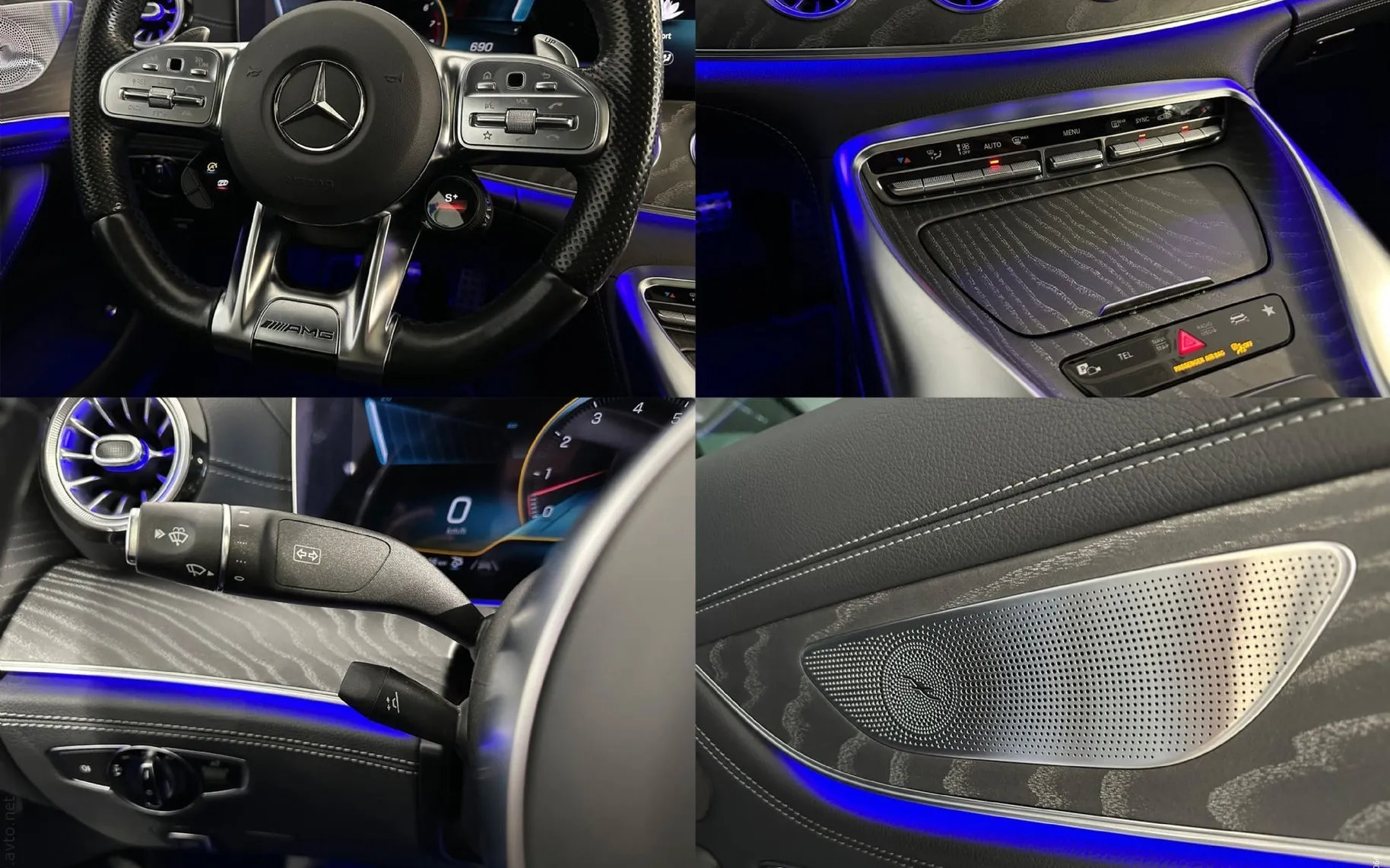 Notranja slika - Mercedes-Benz AMG GT 4-vratni Coupe - AMG 43 4MATIC+ |Pano|SoftC|ACC|Hlaj|360K|Burmest - 11