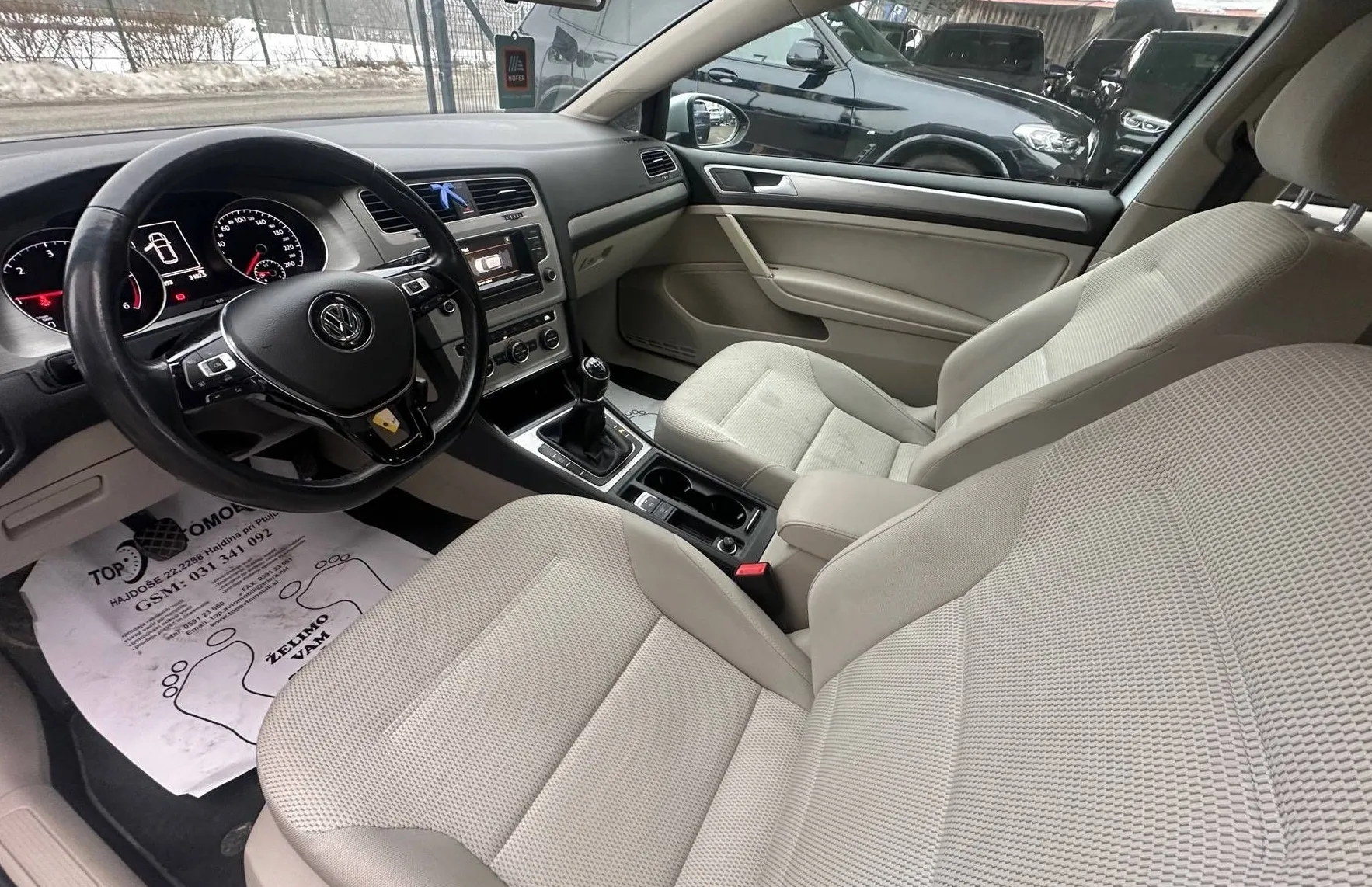 Zunanja slika - VW Golf - 1.6 TDI TEMP PDC GR.SEDEŽEV SAMO 98.000KM - 13