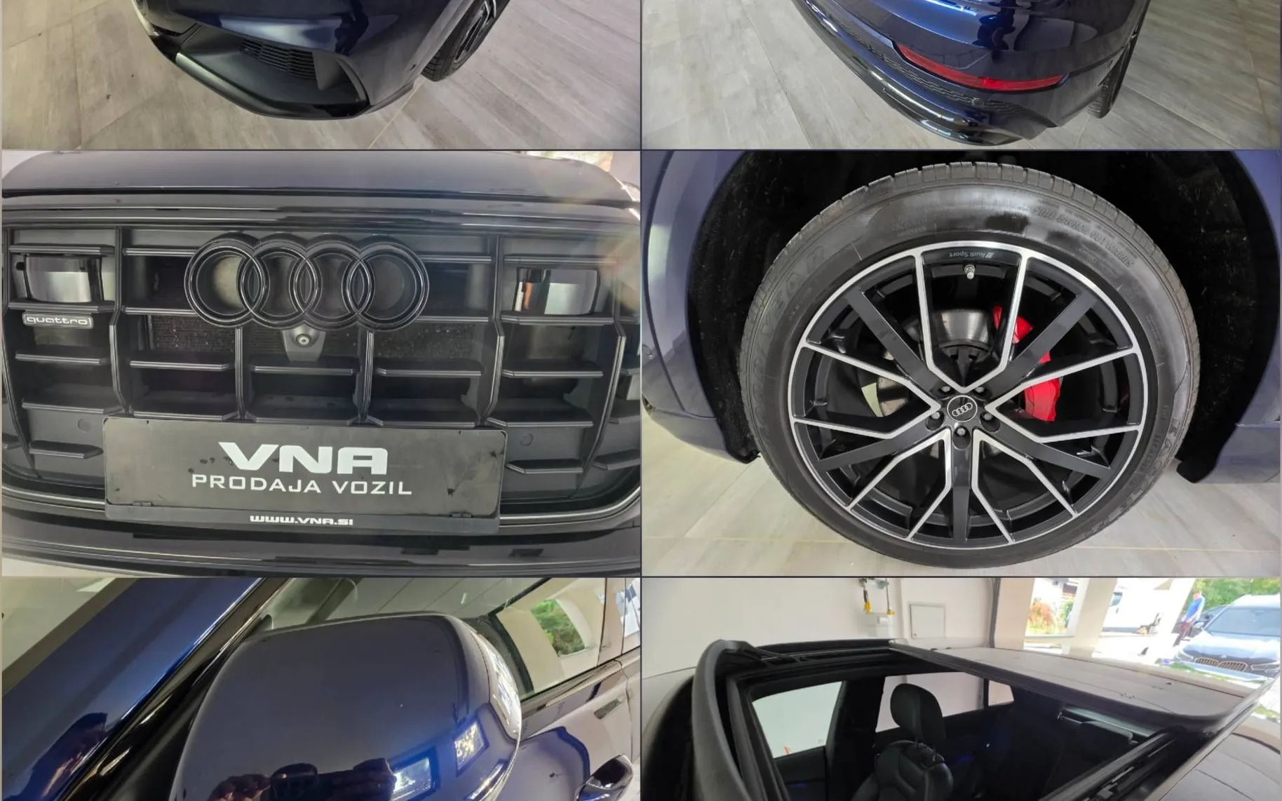 Notranja slika - Audi Q8 - quattro 50 TDI |S-LINE|MATRIX|PANO|ZRAK|KLJUKA|TOP - 12