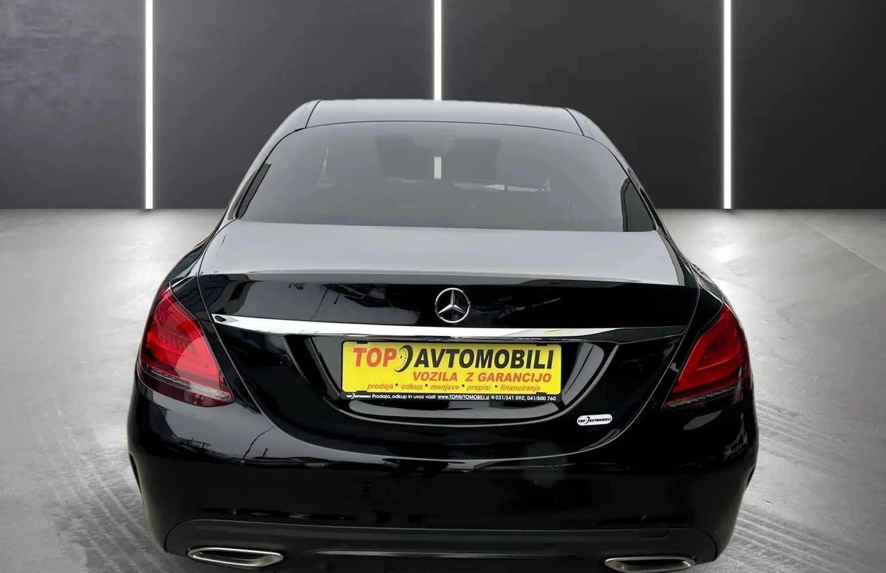 Zunanja slika - Mercedes-Benz C-Razred - C 200 AMG LINE LED DELNO USNJE NAVI KAMERA TEMPO.. - 7