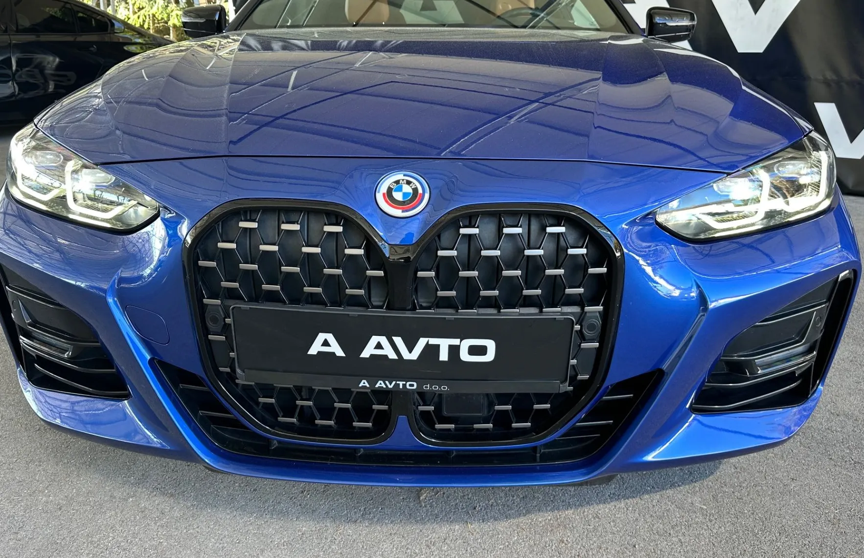 Zunanja slika - BMW Serija 4 - Coupe: 420D M SPORT PRO-BLACK-19COL-USNJE-KAMERA-ACC-LED - 16
