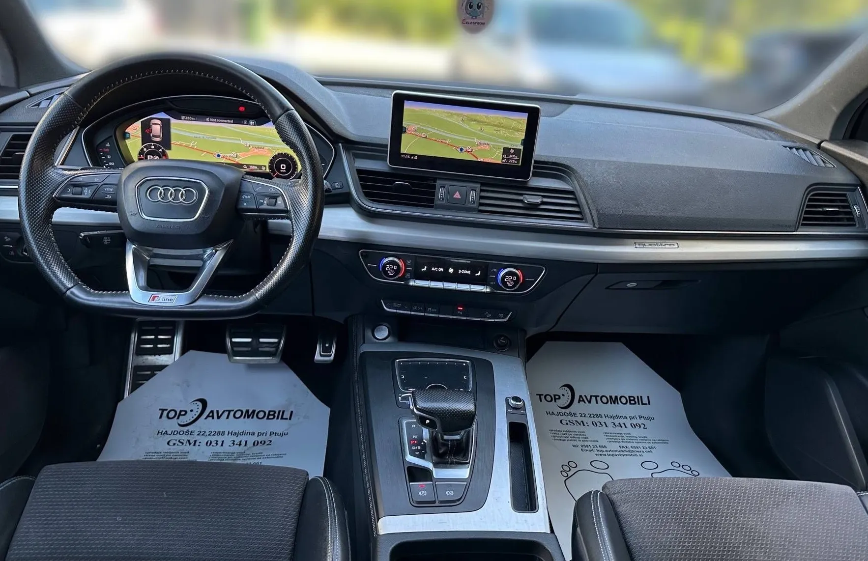 Zunanja slika - Audi Q5 - 2.0 TDI QUATTRO S LINE MATRIX NAVI PDC KAM VIRTU.. - 20