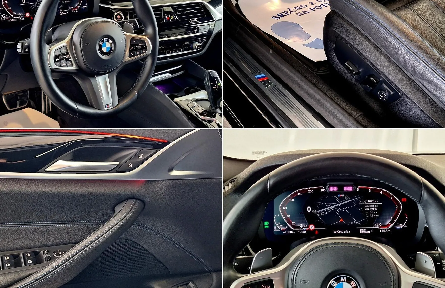 Zunanja slika - BMW Serija 5 - Touring: 530d xDrive M-SPORT•4CONTROL•AIR•AMBIENT•ACC•AL - 19