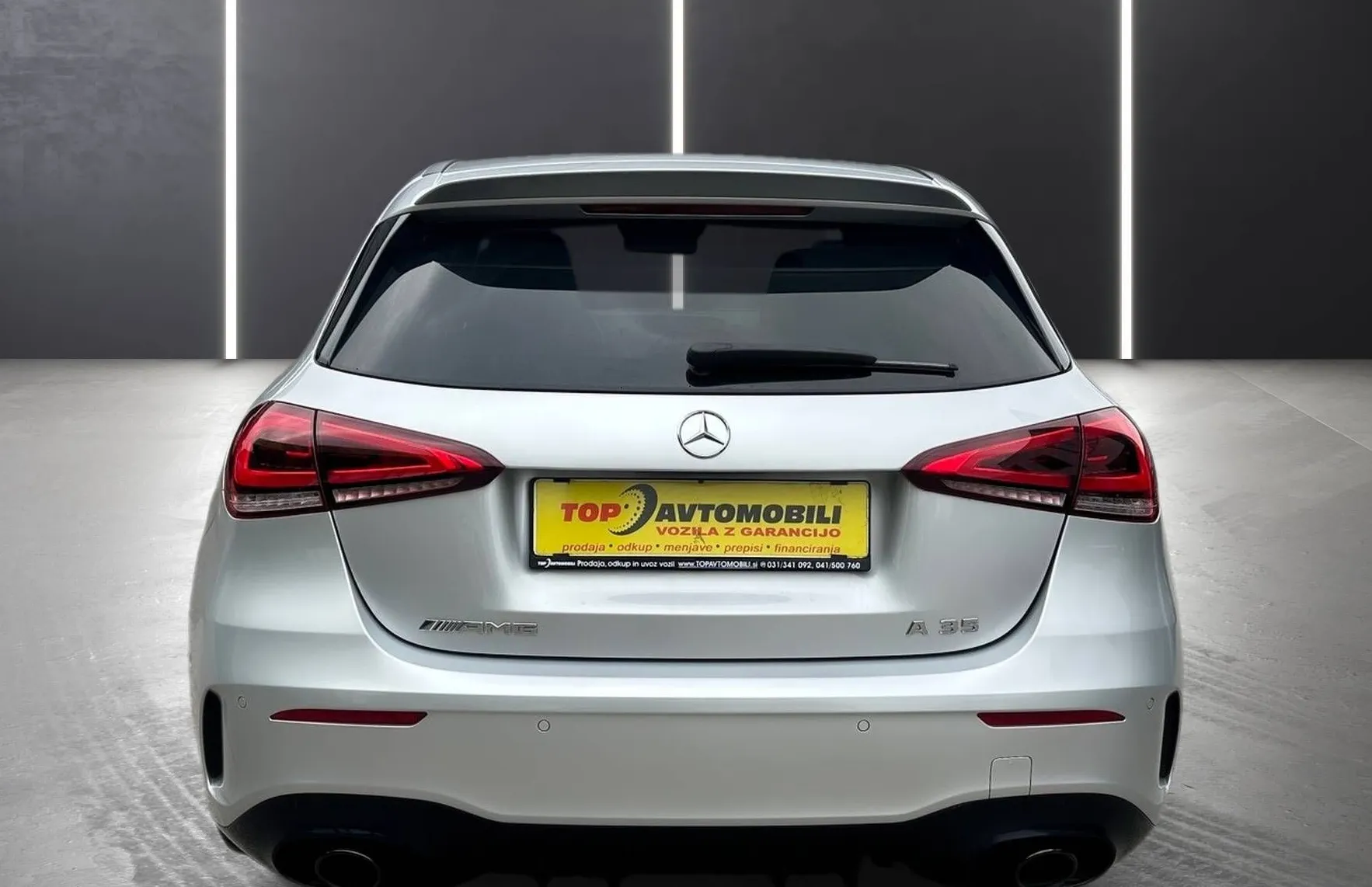Zunanja slika - Mercedes-Benz A-Razred - 35 AMG 4MATIC + DTC LED KAM NAVI PDC TEMP GR.SEDEŽ - 7