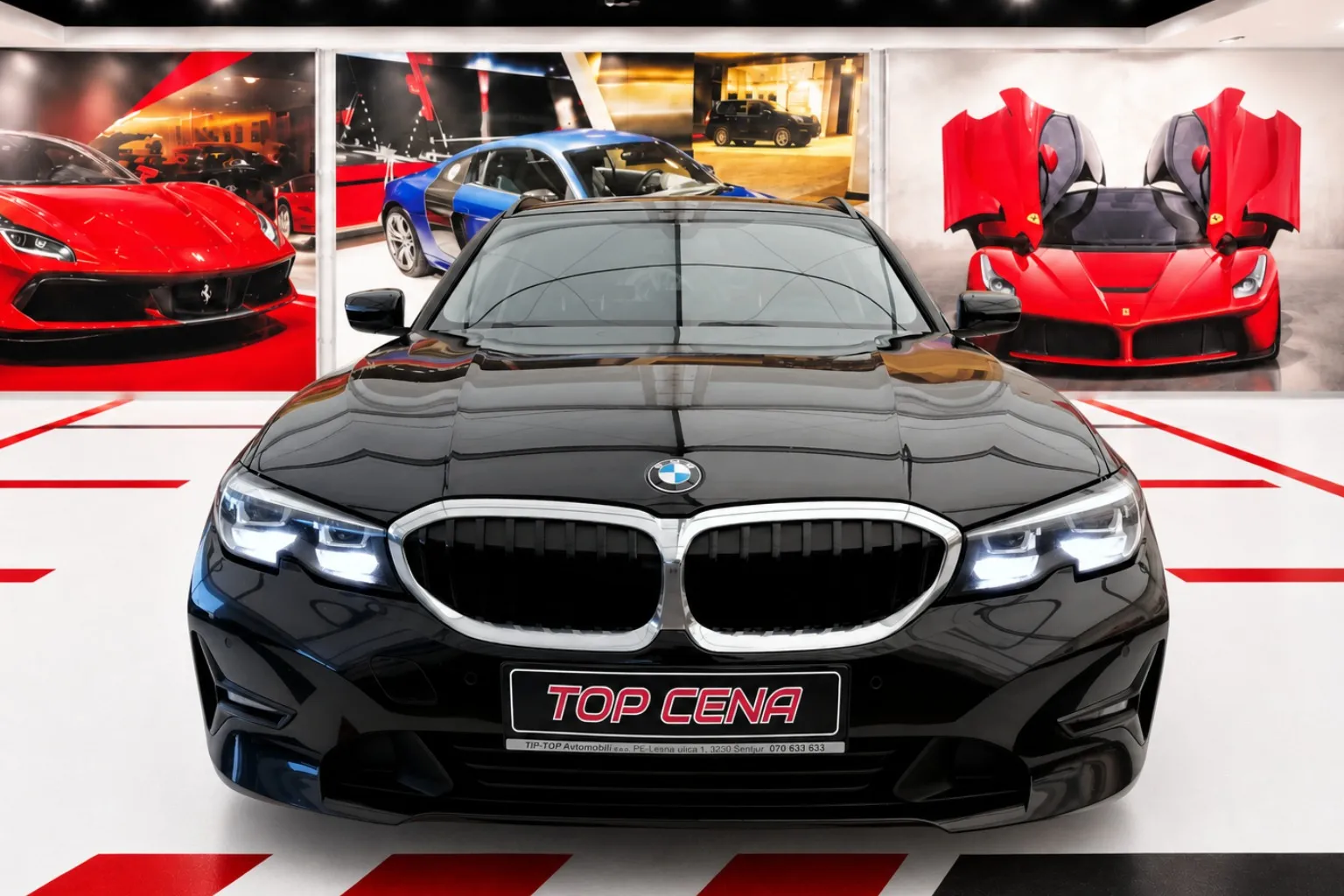 Zunanja slika - BMW serija 3 Touring: - 316d 2.0D FULL LED NAVI VIRTUAL USNJE 1.LASTNIK - 2